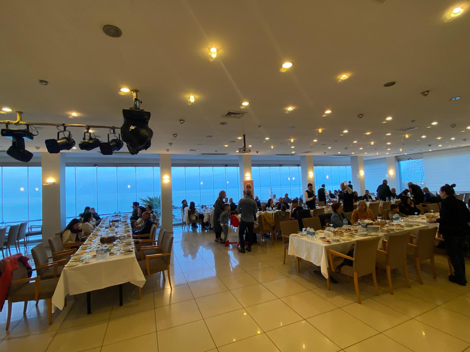 TMMOB JEOFİZİK MÜHENDİSLERİ ODASI TRABZON ŞUBESİNİN GELENEKSEL BİRLİK,BERABERLİK VE DAYANIŞMA YEMEĞİ