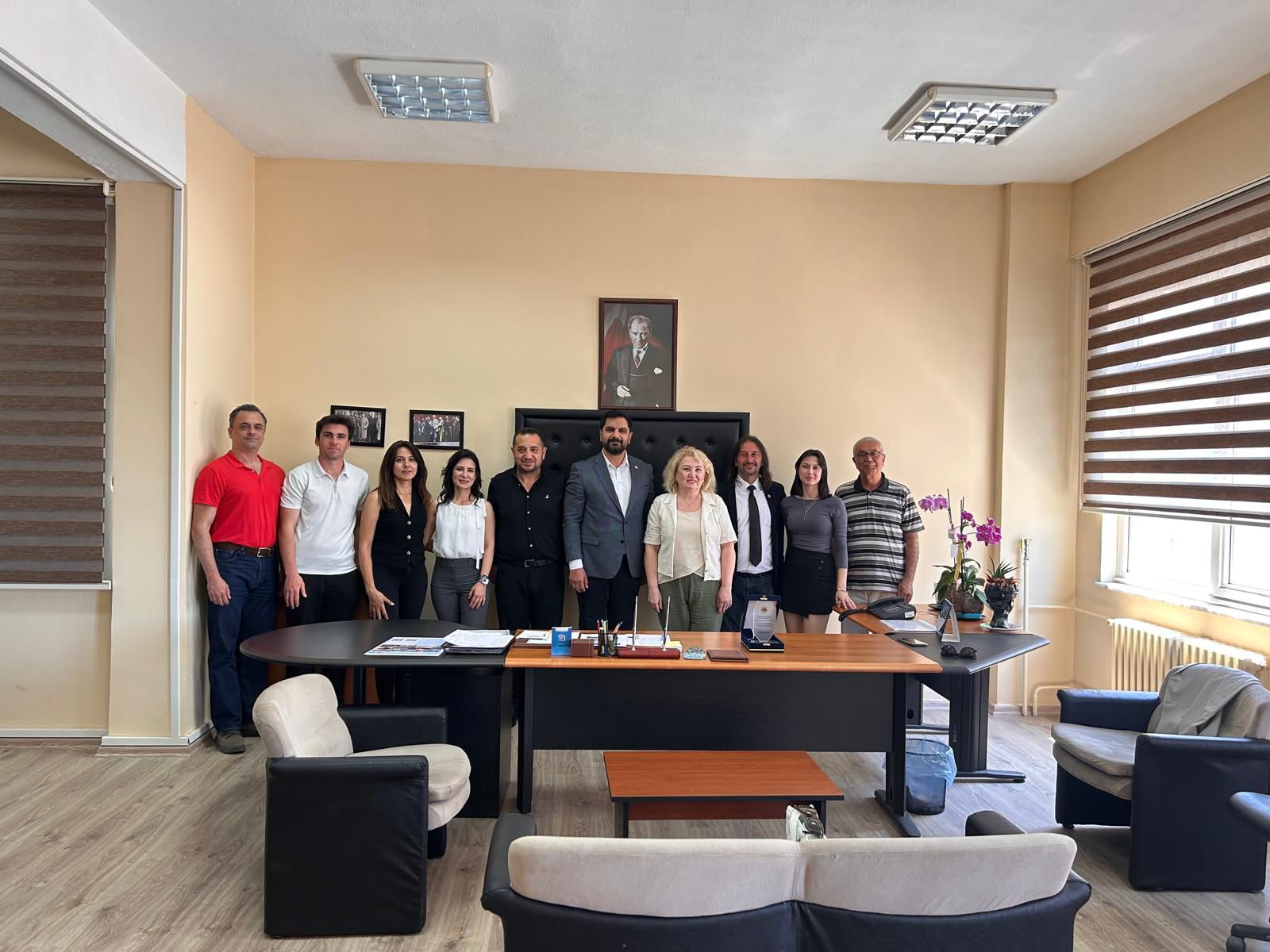 İzmir 9 Eylül Üniversitesi Mühendislik Fakültesi Jeofizik Mühendisliği Bölüm Ziyaret