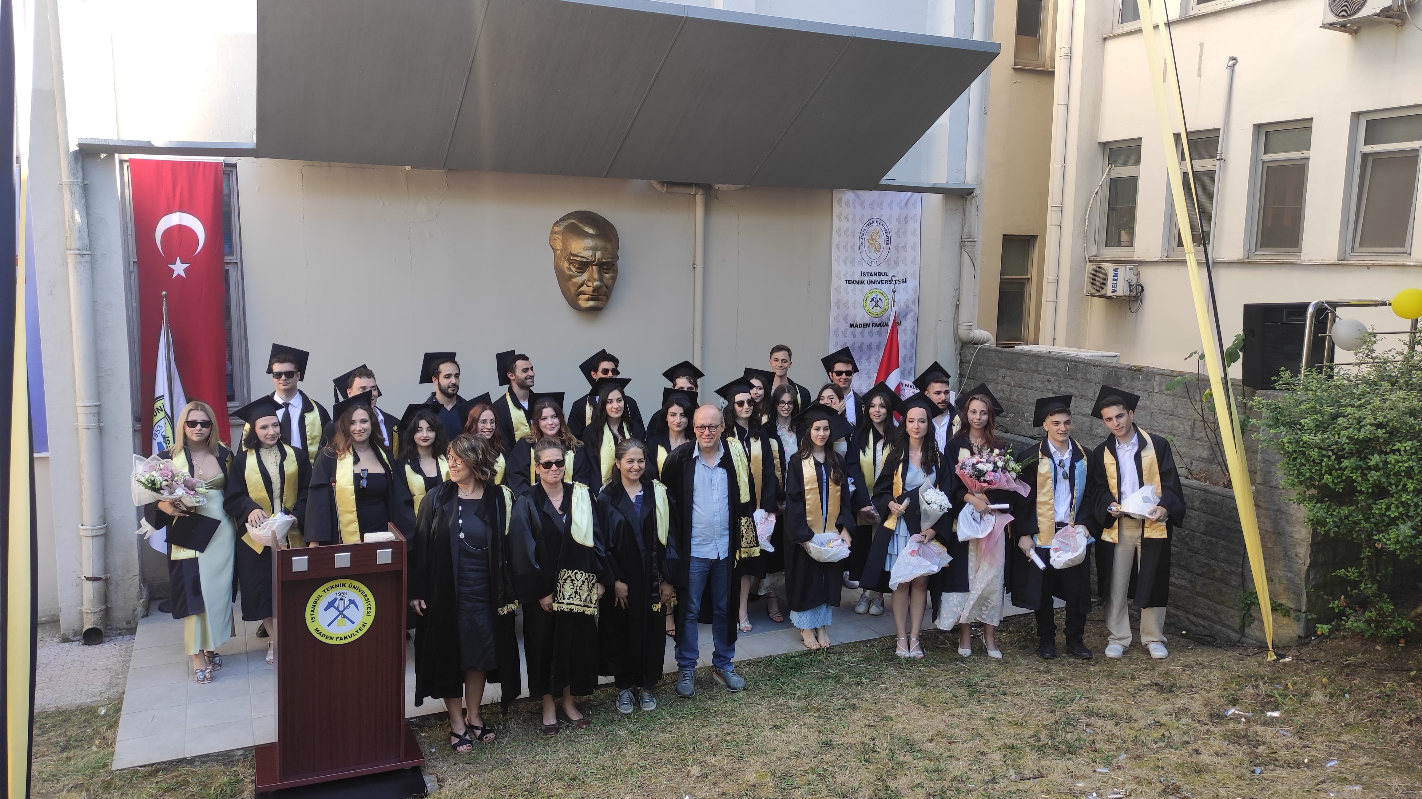 İstanbul Teknik Üniversitesi mezuniyet töreni gerçekleşti. 