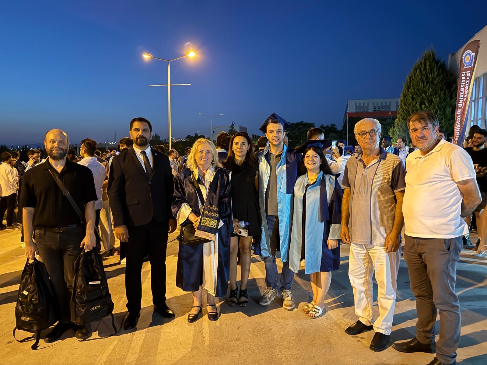 İZMİR 9 EYLÜL ÜNİVERSİTESİ MEZUNİYET TÖRENİ GERÇEKLEŞTİ. 