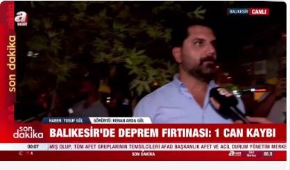 BALIKESİR DEPREMİ
