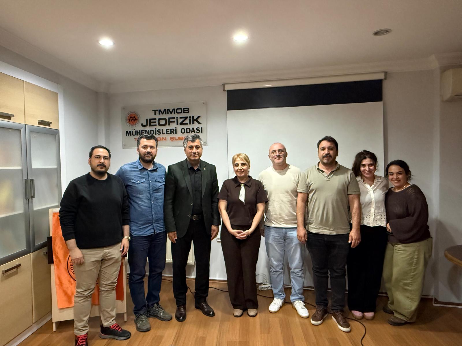 Trabzon AFAD Tarafından, Heyelan ve Kaya Düşmesi Risklerine Yönelik Yürütülen Saha Çalışmaları ve Jeofizik Uygulamaları” başlıklı seminer etkinliğimiz gerçekleştirilmiştir.
