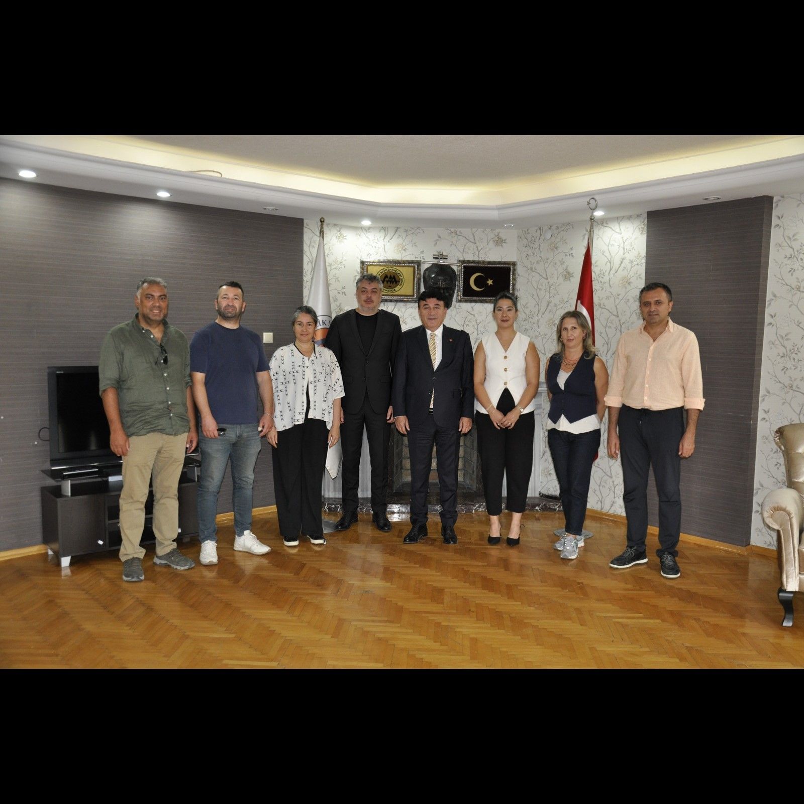Yapı Denetim ve Deprem Mühendisliği Derneği’nden Odamıza Ziyaret
