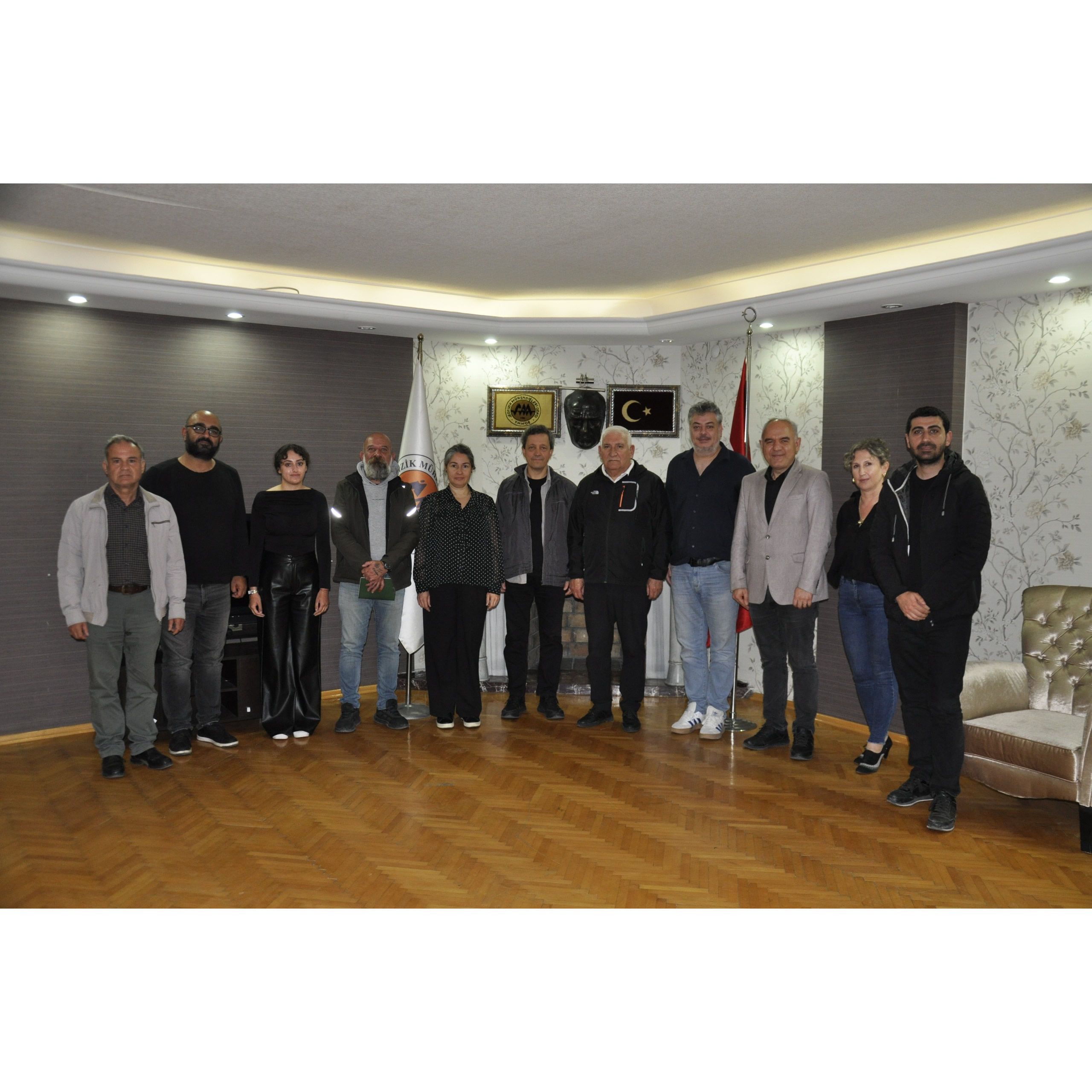 TMMOB YÖNETİCİLERİ ODAMIZI ZİYARET ETTİ
