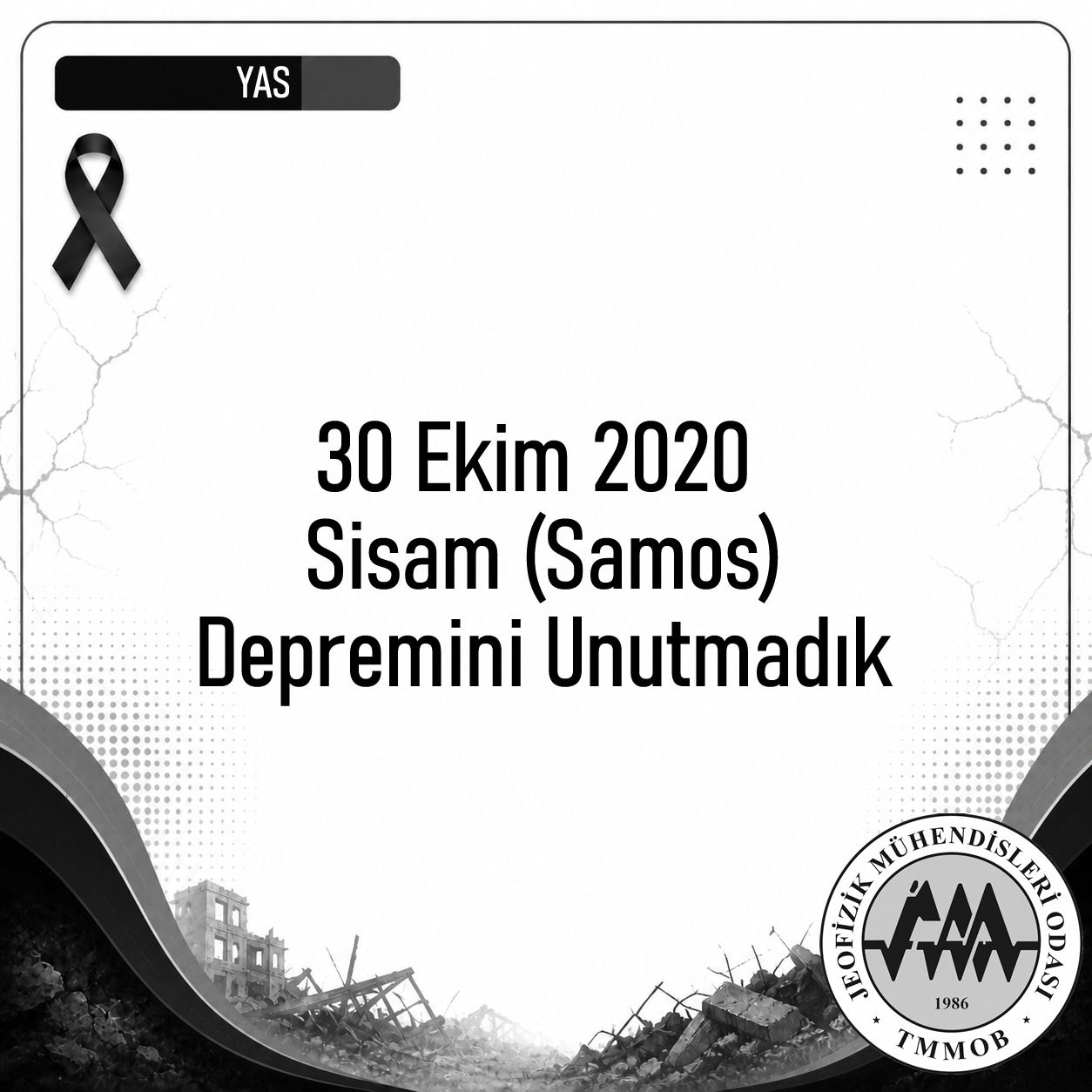 30 Ekim 2020 Sisam (Samos) Depremini Unutmadık
