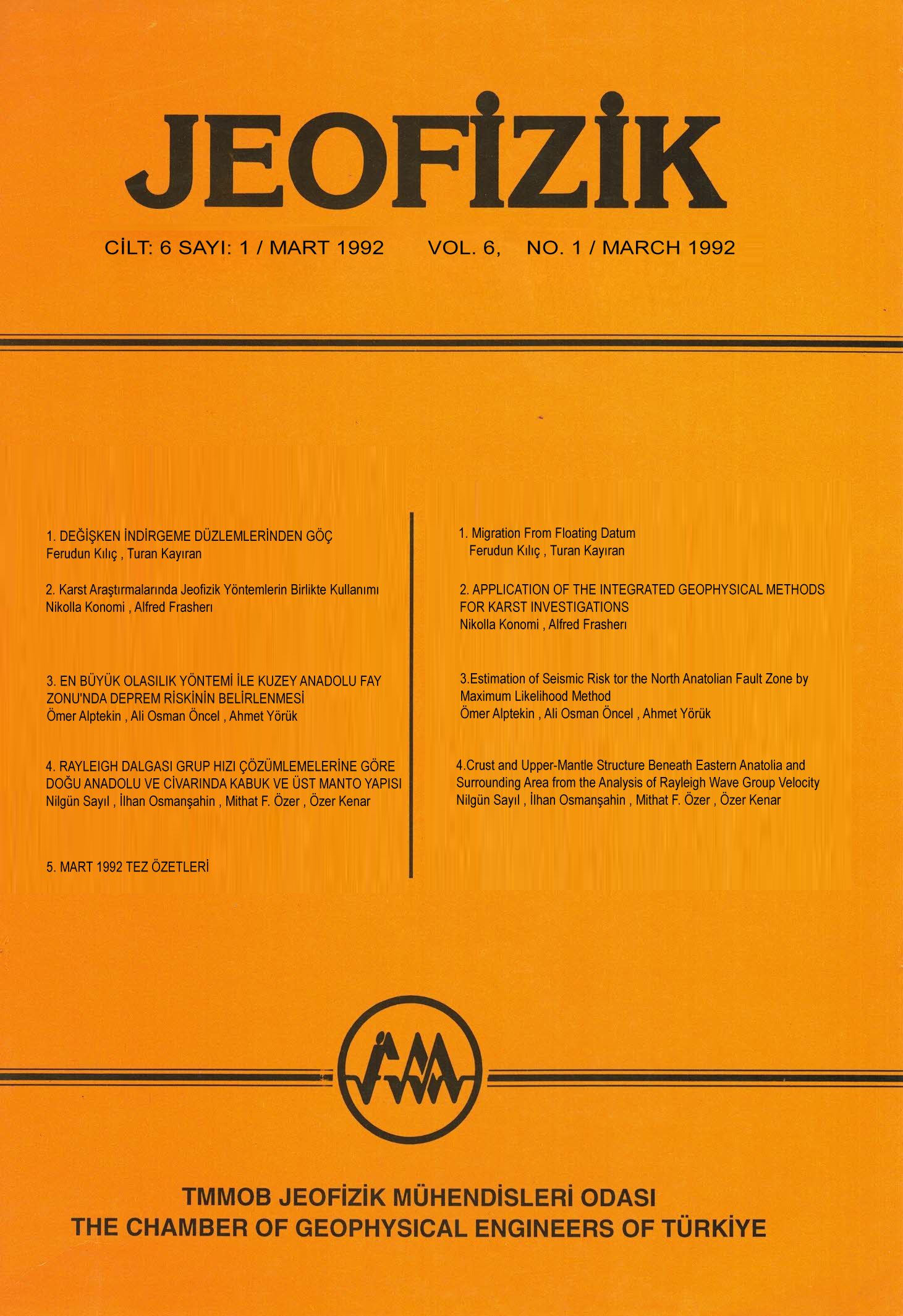 JEOFİZİK DERGİSİ 	 CİLT 6 - SAYI - 1 - MART - 1992.pdf