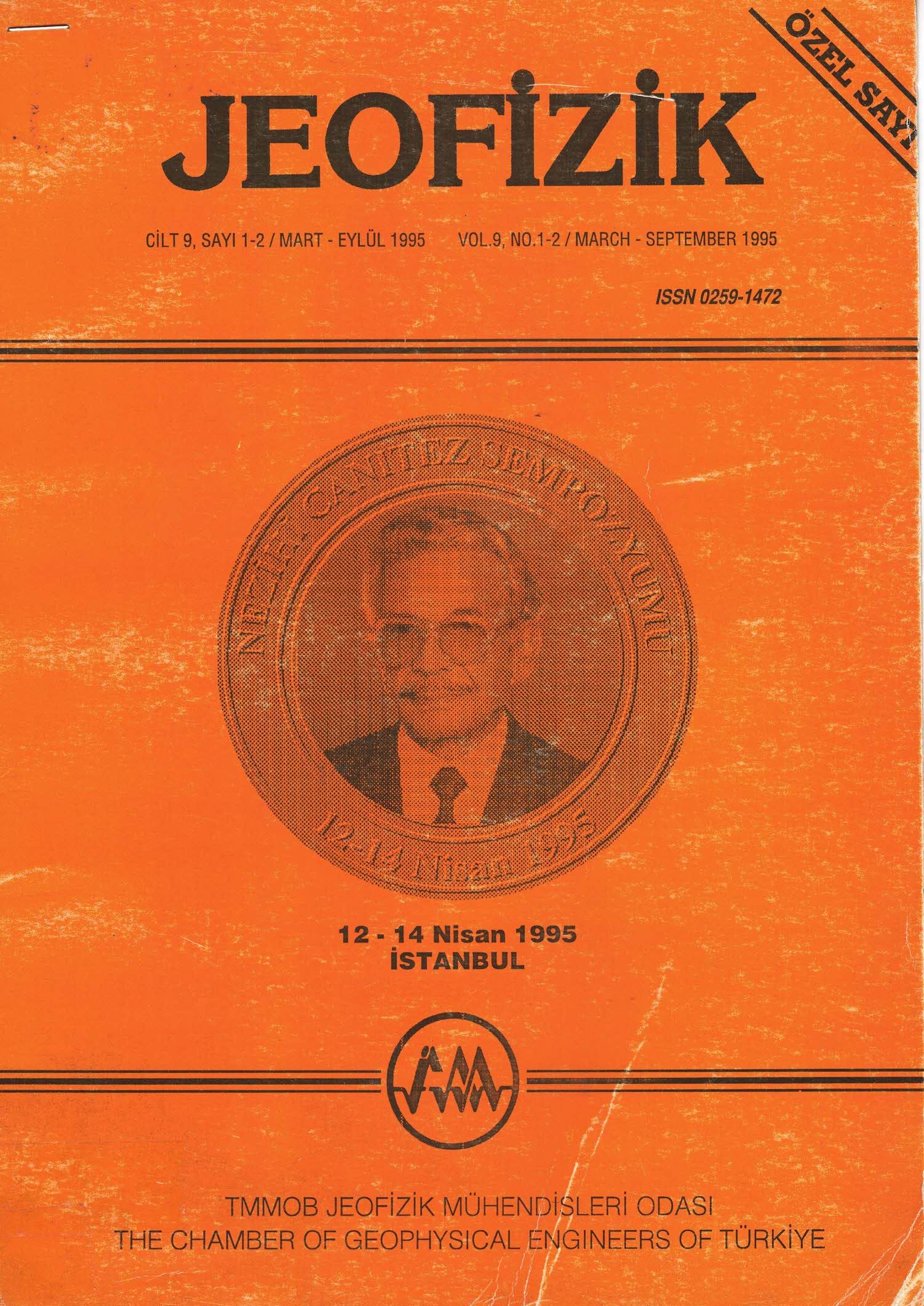 JEOFİZİK DERGİSİ 	 CİLT 9 - SAYI - 1-2 MART- EYLÜL - 1995.pdf