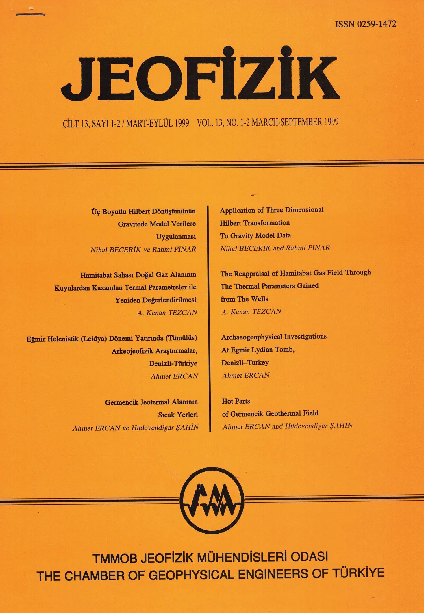JEOFİZİK DERGİSİ 	 CİLT 13 - SAYI - 1-2 MART- EYLÜL - 1999.pdf