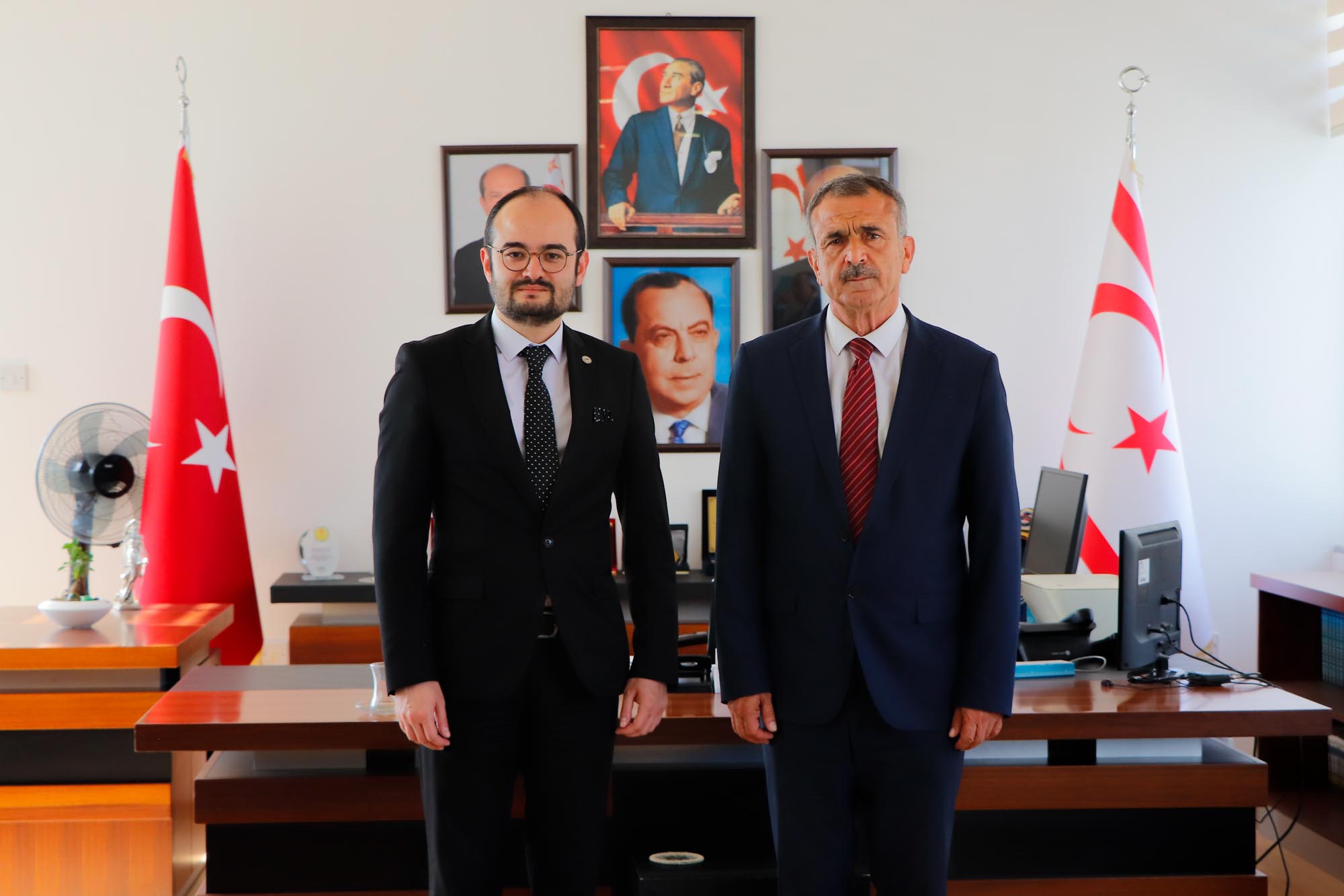 KKTC GAZİMAĞUSA BELEDİYE BAŞKANI ZİYARET EDİLDİ