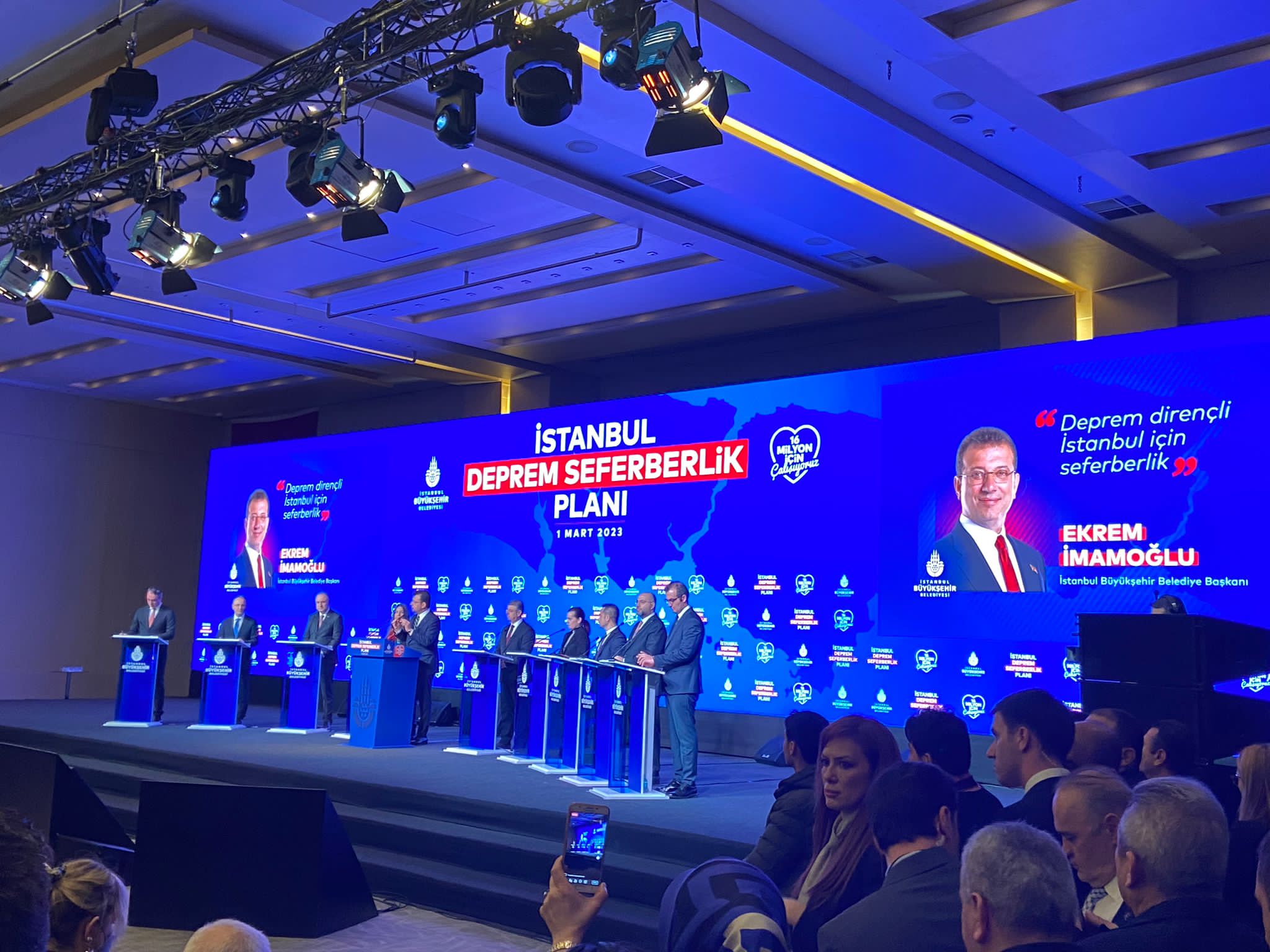 "İSTANBUL DEPREM SEFERBERLİK PLANI" TOPLANTISINA KATILIM SAĞLANDI