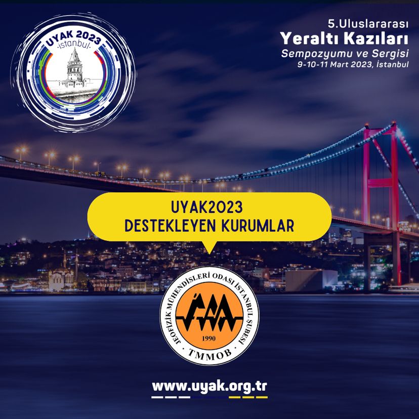 UYAK2023 5. ULUSLARARASI YERALTI KAZILARI SEMPOZYUMU VE SERGİSİ 
