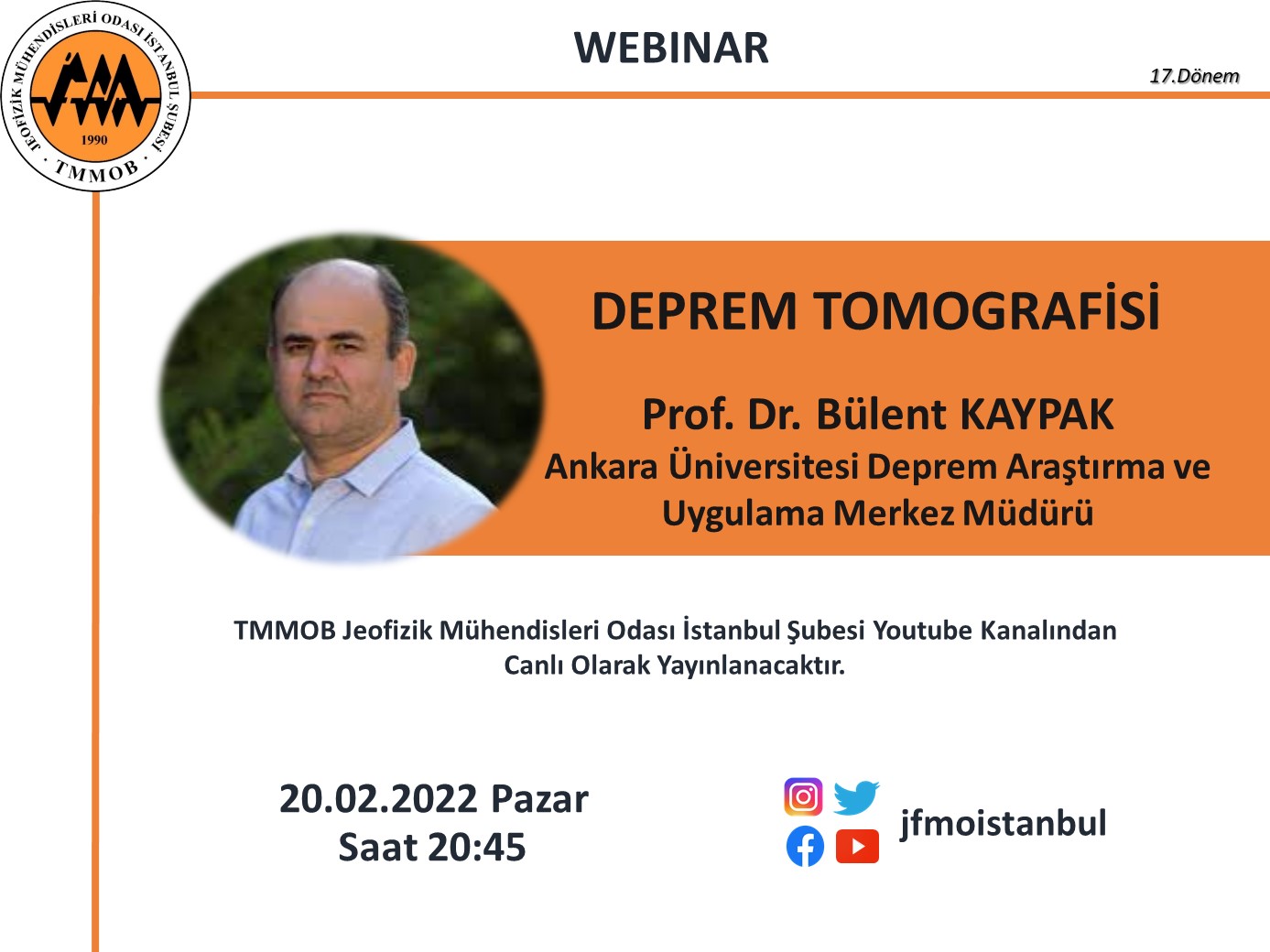 DEPREM TOMOGRAFİSİ WEBINAR