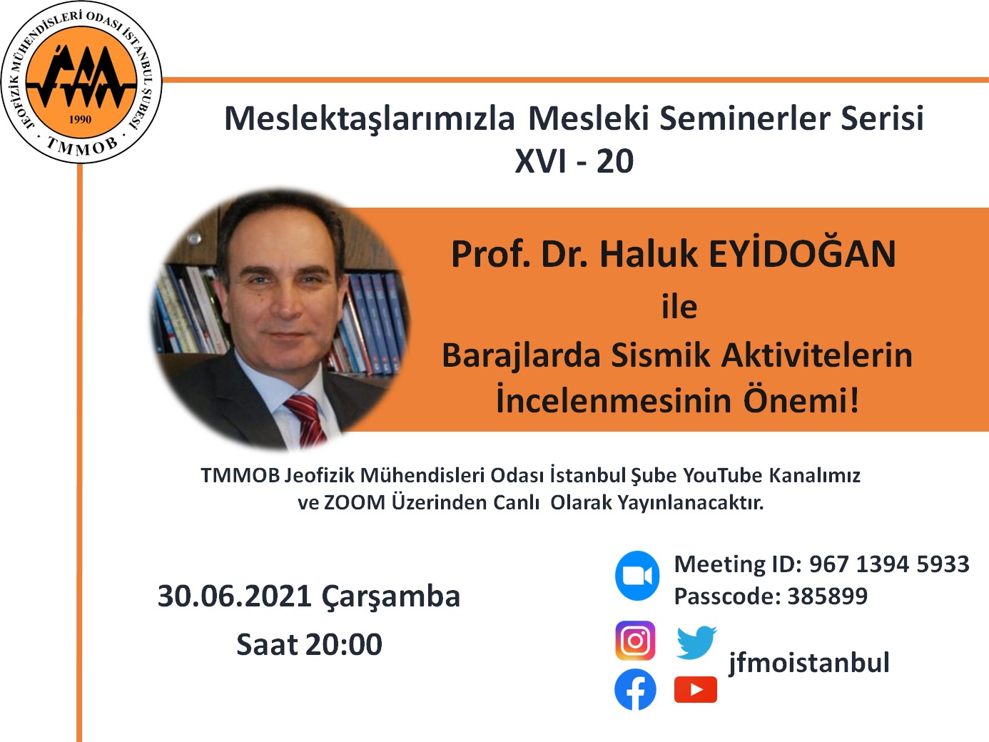 PROF. DR. HALUK EYİDOĞAN İLE BARAJLARDA SİSMİK AKTİVİTELERİN İNCELENMESİNİN ÖNEMİ
