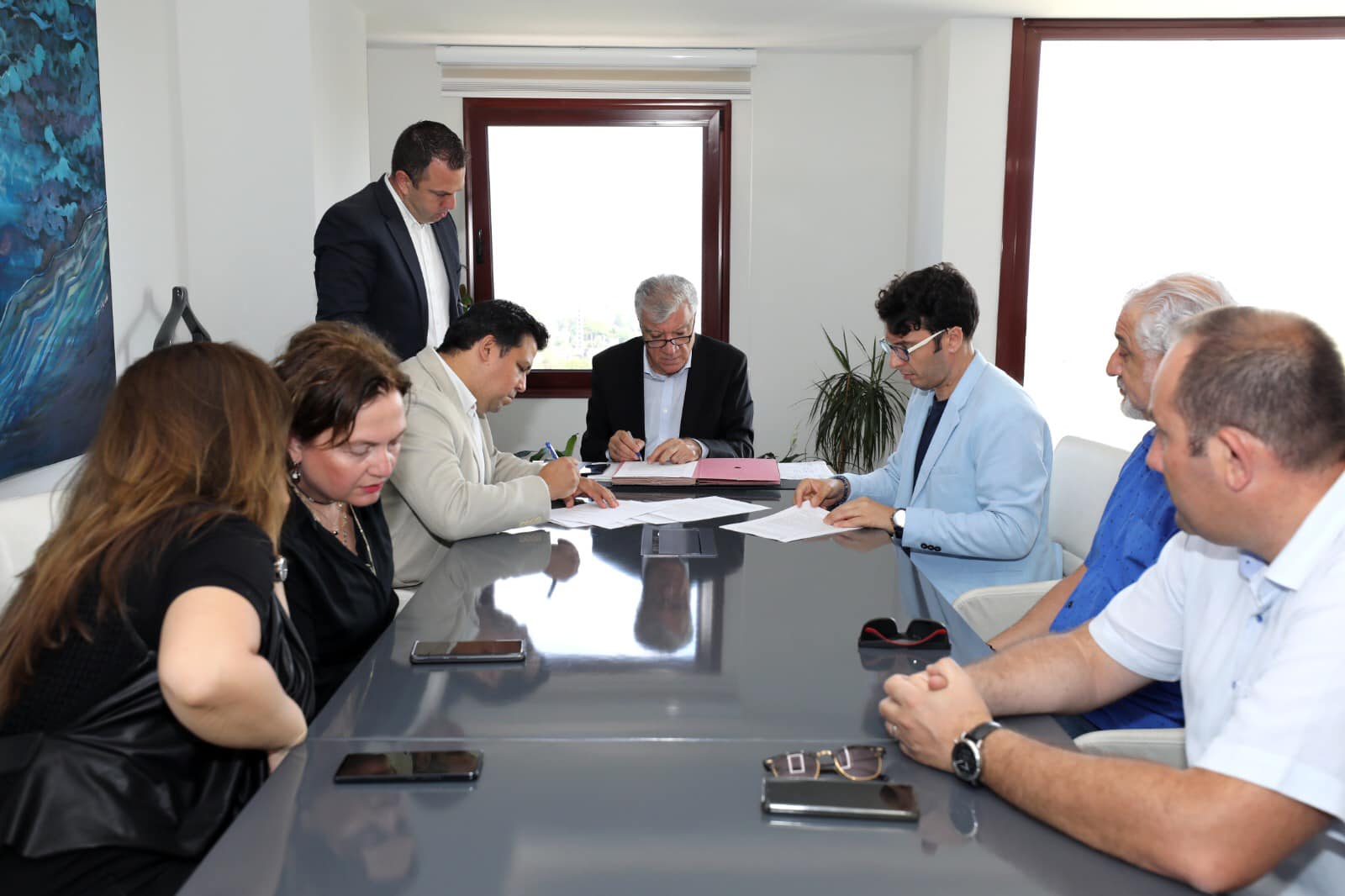 NARLIDERE BELEDİYESİ İLE MESLEKİ DENETİM VE İŞ BİRLİĞİ PROTOKOLÜ İMZALANDI