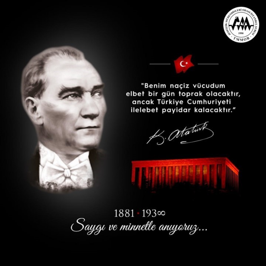 10 KASIM ATATÜRK'Ü ANMA GÜNÜ