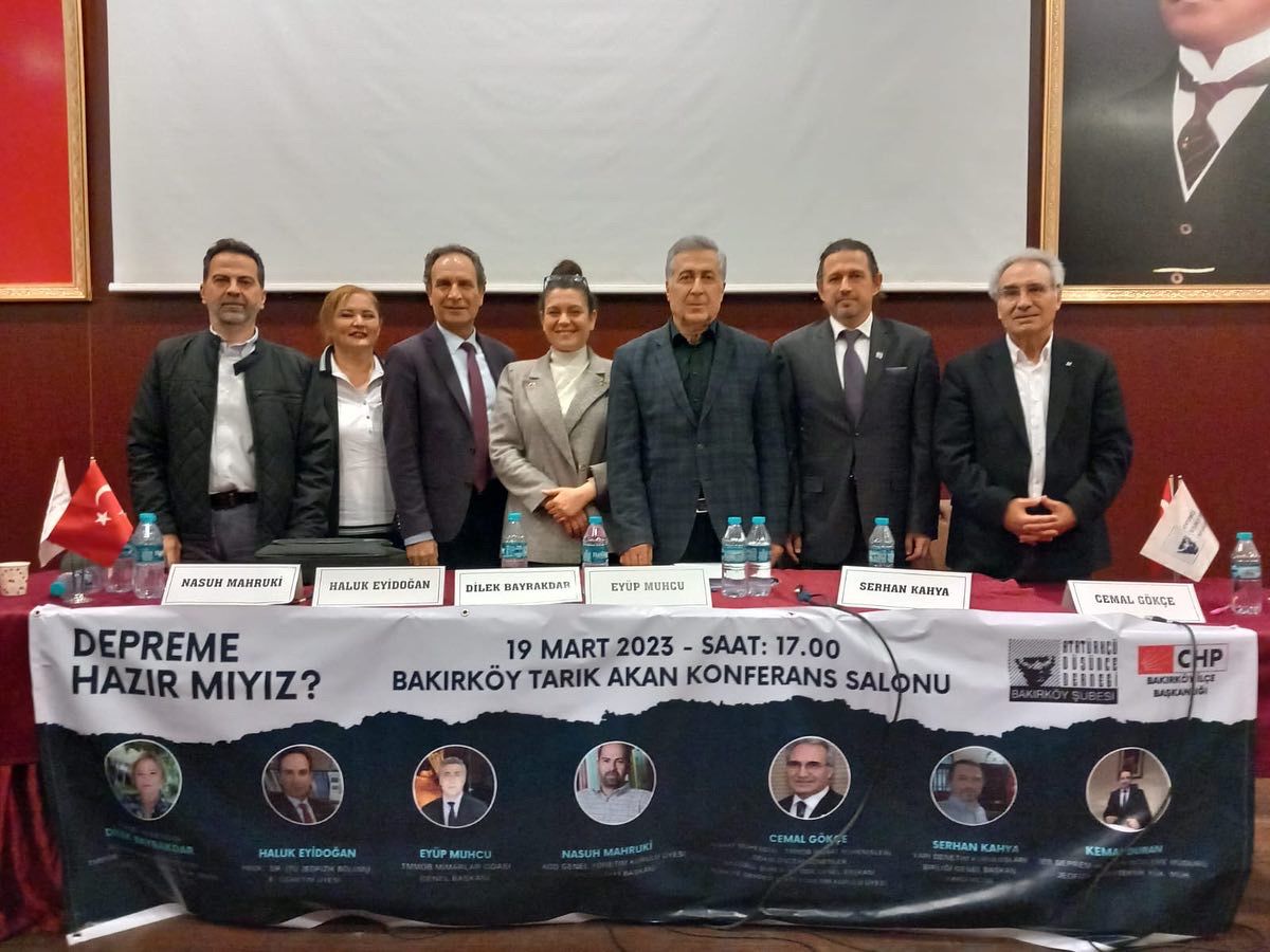 "DEPREME HAZIR MIYIZ?" KONULU PANEL GERÇEKLEŞTİRİLDİ