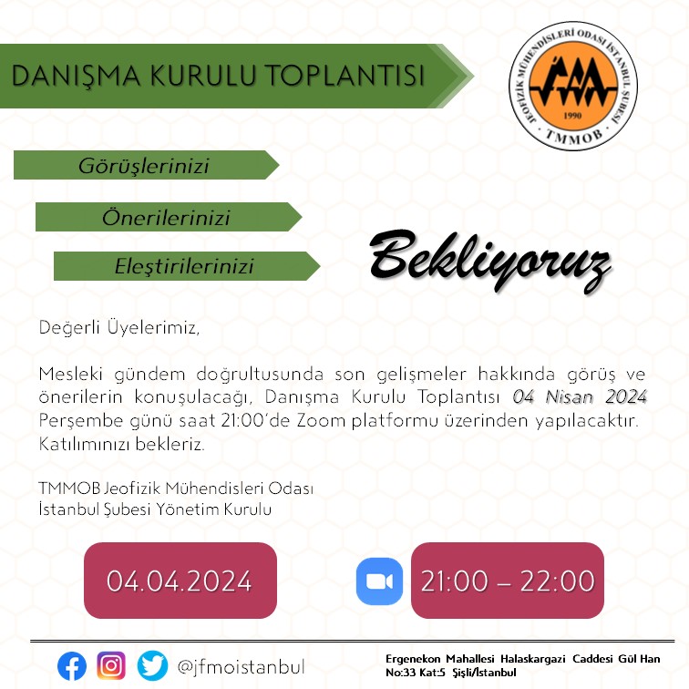 Danışma Kurulu Toplantısı 