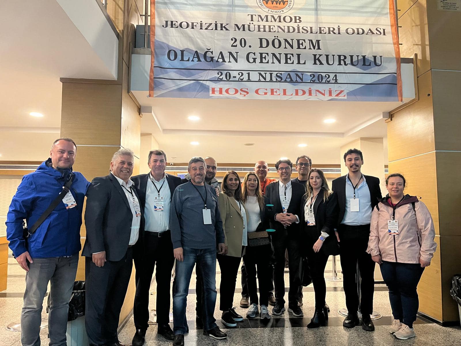 TMMOB JEOFİZİK MÜHENDİSLERİ ODASI 20. OLAĞAN GENEL KURUL VE SEÇİMLERİ 20-21 NİSAN 2024 TARİHİNDE GERÇEKLEŞTİRİLDİ.