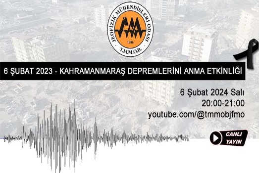 KAHRAMANMARAŞ DEPREMLERİNİ ANMA ETKİNLİĞİ