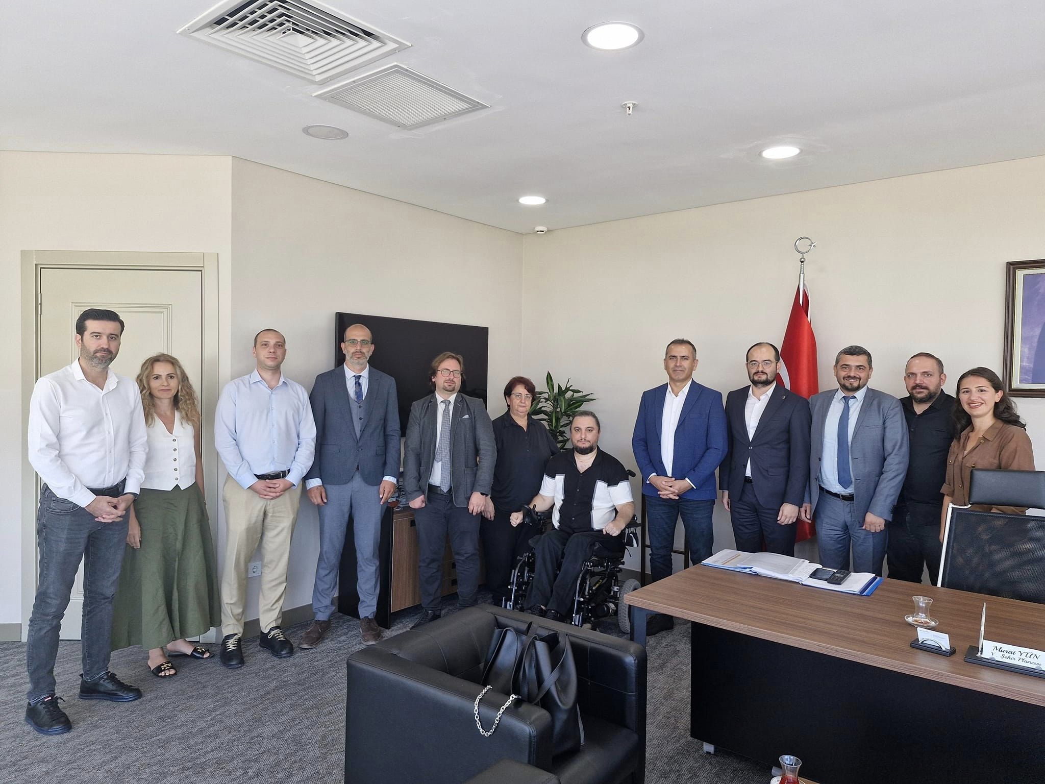 İBB DEPREM RİSK YÖNETİMİ VE KENTSEL İYİLEŞTİRME DAİRESİ BAŞKANI ZİYARETİ