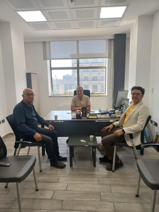 DSİ 2. BÖLGE MÜDÜRLÜĞÜ JEOTEKNİK HİZMETLER VE YAS ŞUBE MÜDÜRÜ SN. ADEM SÖMER MAKAMINDA ZİYARET EDİLDİ.