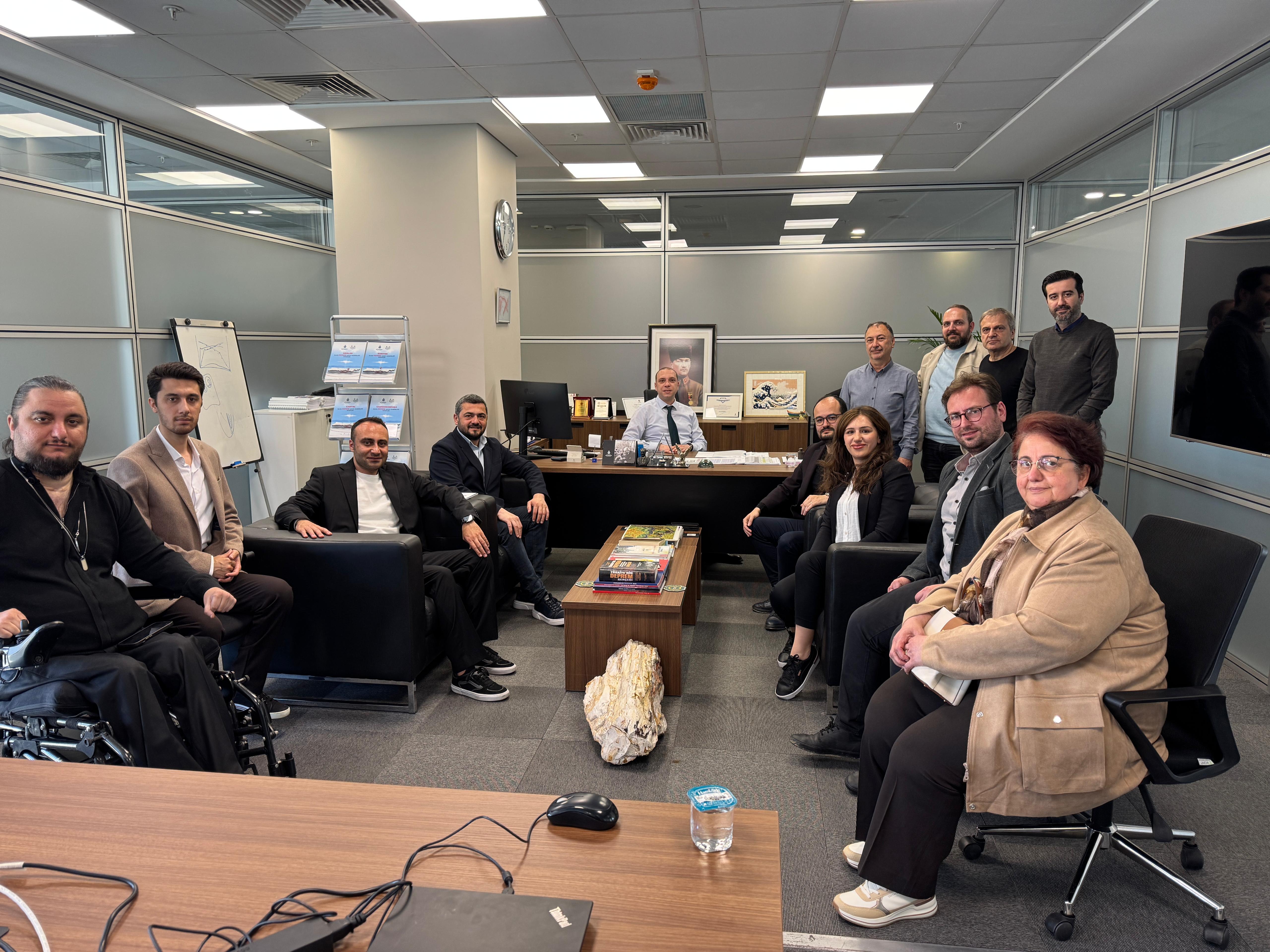 İBB Deprem ve Zemin İnceleme Şube Müdürlüğü Ziyaret