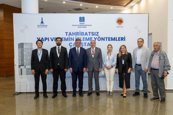 "TAHRİBATSIZ YAPI VE ZEMİN İZLEME YÖNTEMLERİ"  ÇALIŞTAYI GERÇEKLEŞTİRİLDİ