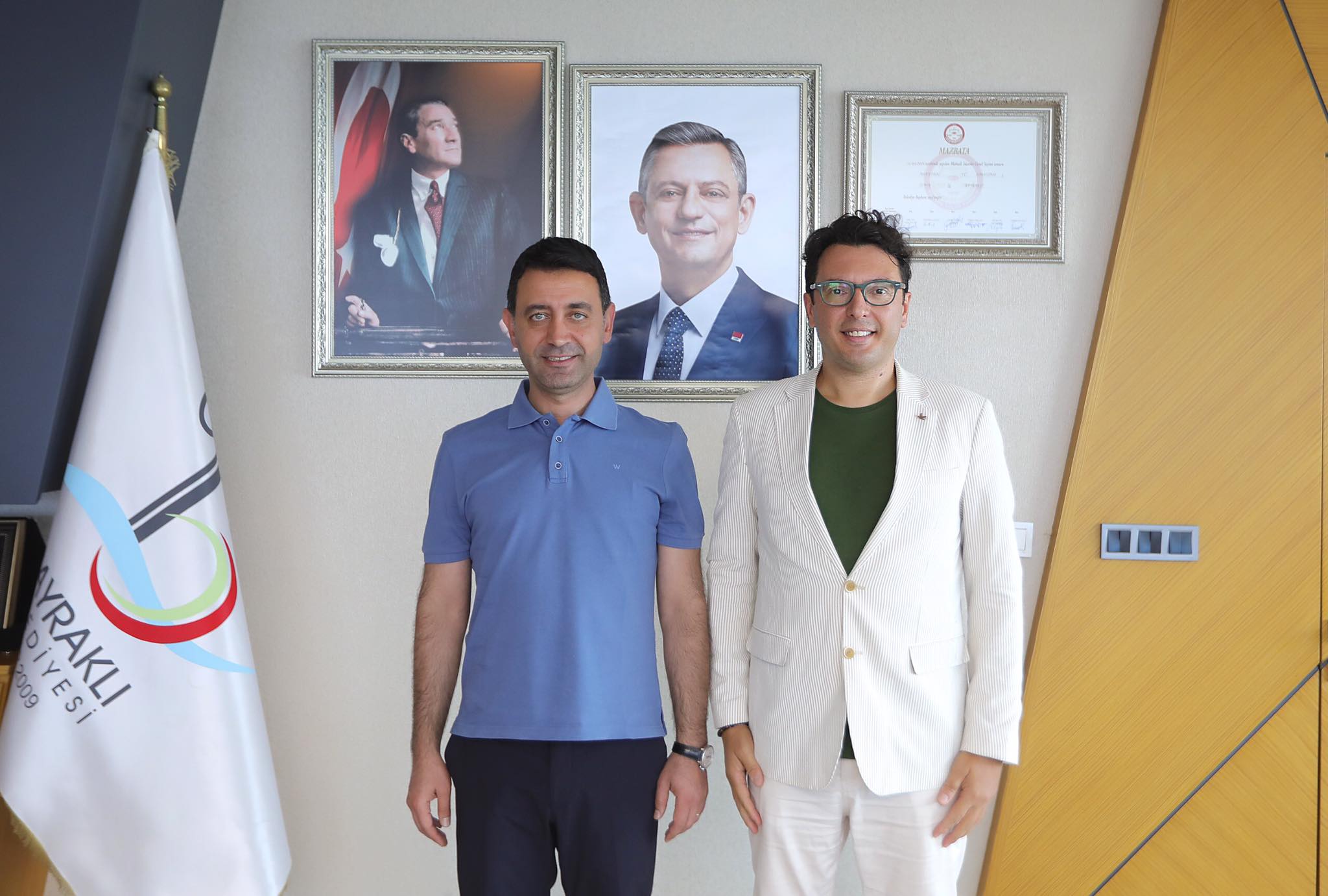 BAYRAKLI BELEDİYESİ İLE YAPILAN GÖRÜŞME