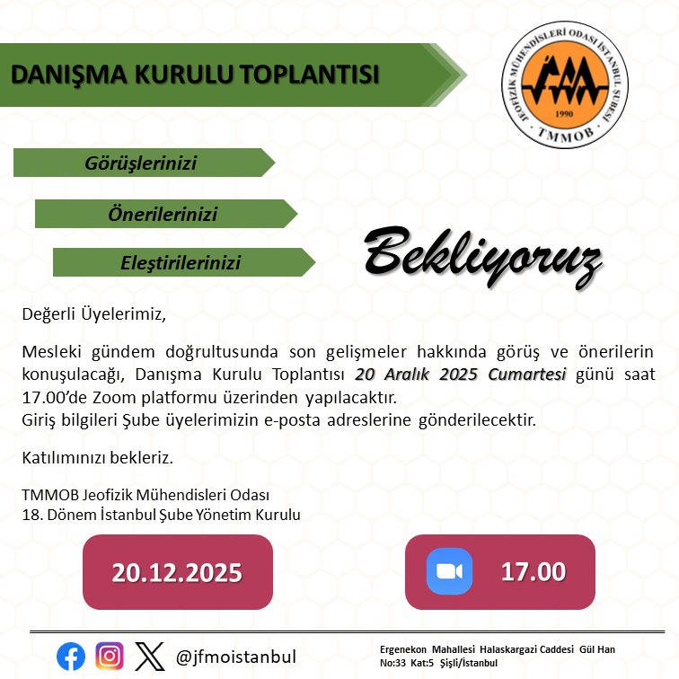 Danışma Kurulu Toplantısı