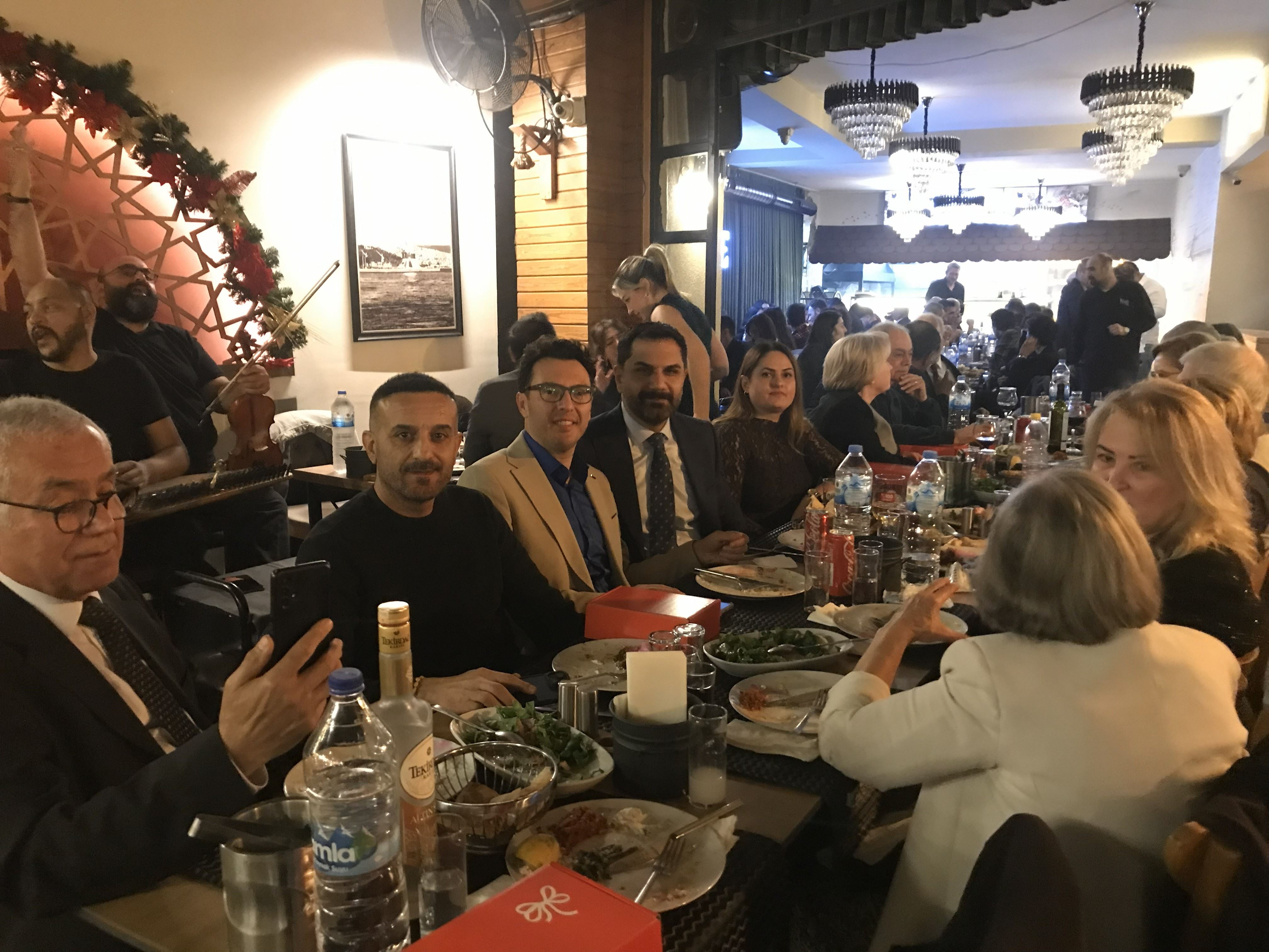 JEOFİZİK YENİ YIL YEMEĞİ GERÇEKLEŞTİRİLDİ