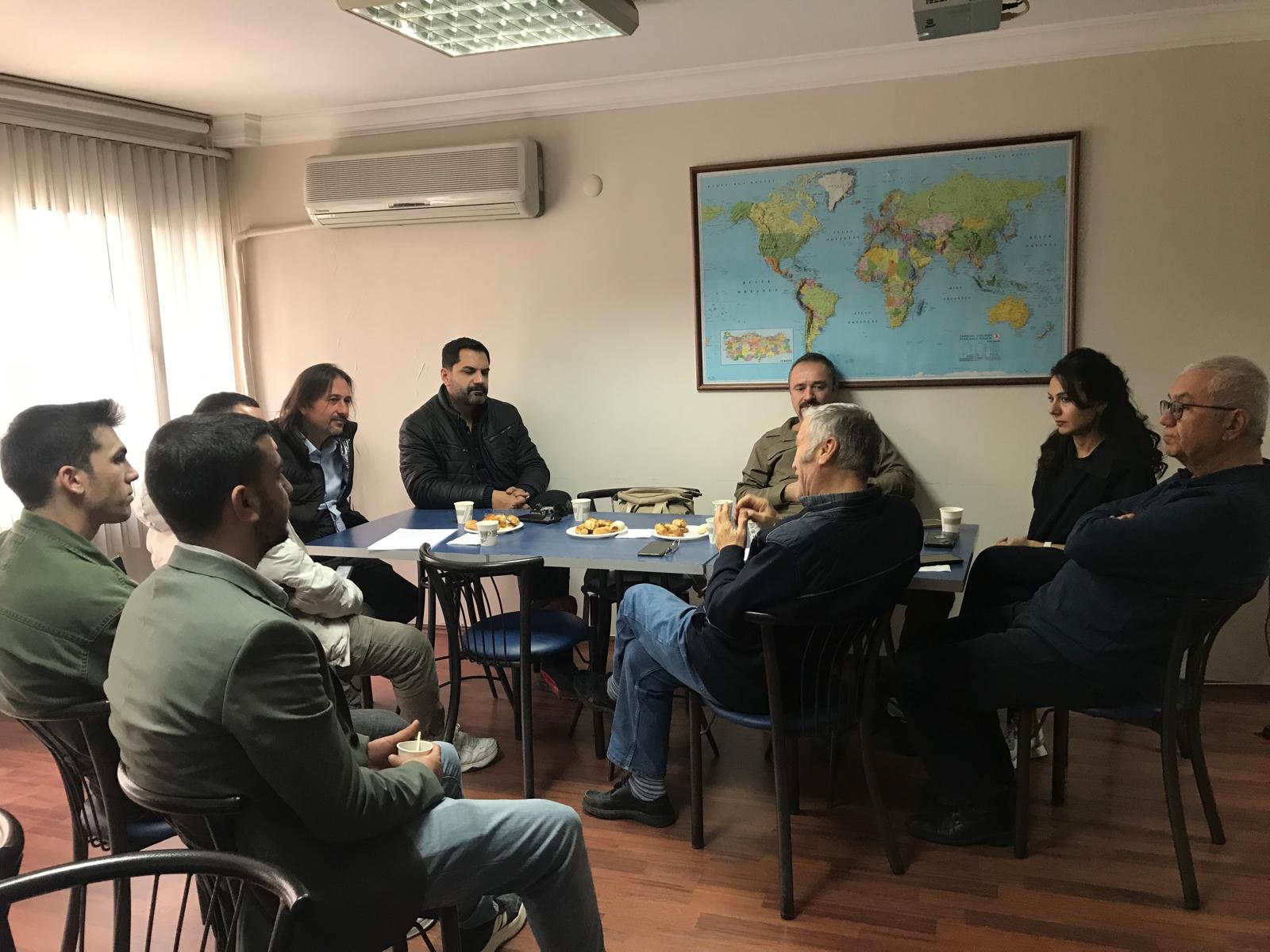 GENEL MERKEZ YÖNETİM KURULU VE ÜYELERLE İLE YAPILAN TOPLANTI