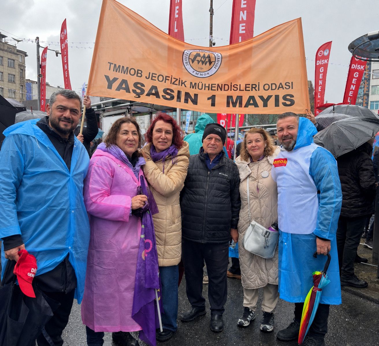 1 Mayıs Alanlarda Coşkuyla Kutlandı!