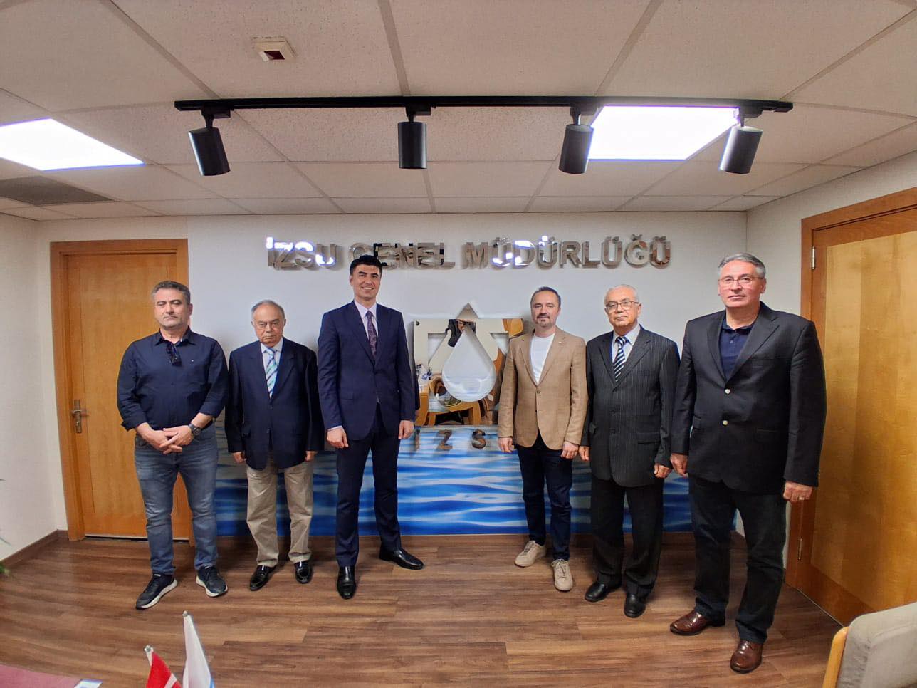İZSU GENEL MÜDÜRÜ SN. GÜRKAN ERDOĞAN MAKAMINDA ZİYARET EDİLDİ