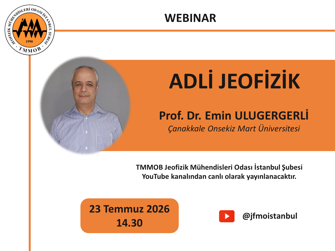 Adli Jeofizik (Çevrimiçi Seminer)