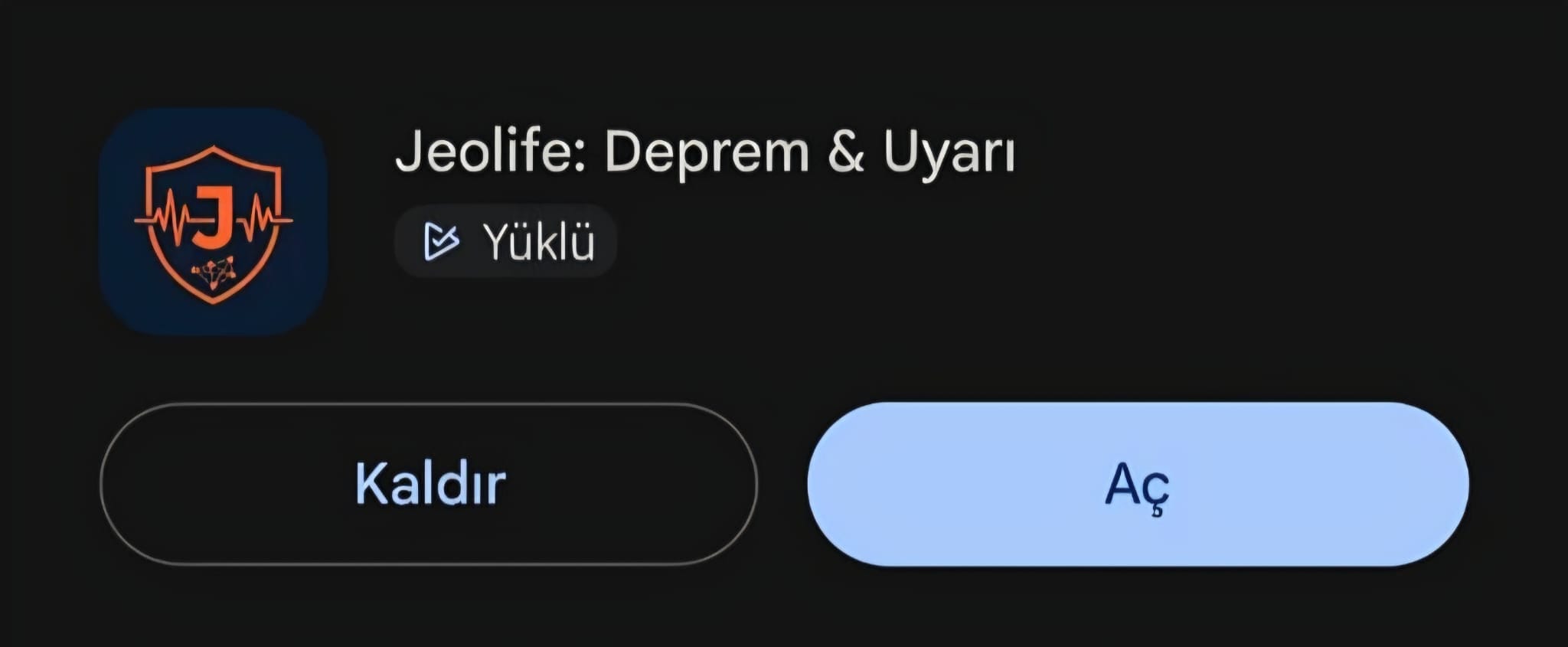 JEOLİFE Deprem ve Uyarı Mobil Uygulaması Hk.