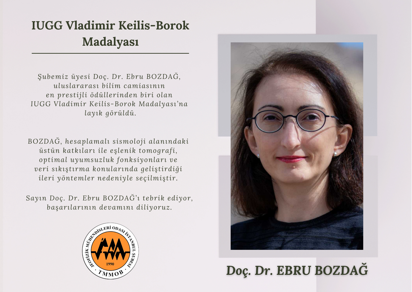 IUGG Vladimir Keilis-Borok Madalyası