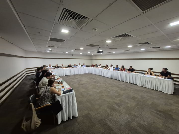TMMOB YÖNETİM KURULU BAŞKANI SN. ALİ EKBER ÇAKAR'IN KATILIMIYLA GERÇEKLEŞTİRİLEN TMMOB İZMİR İL KOORDİNASYON KURULU TOPLANTISINA KATILIM SAĞLANDI