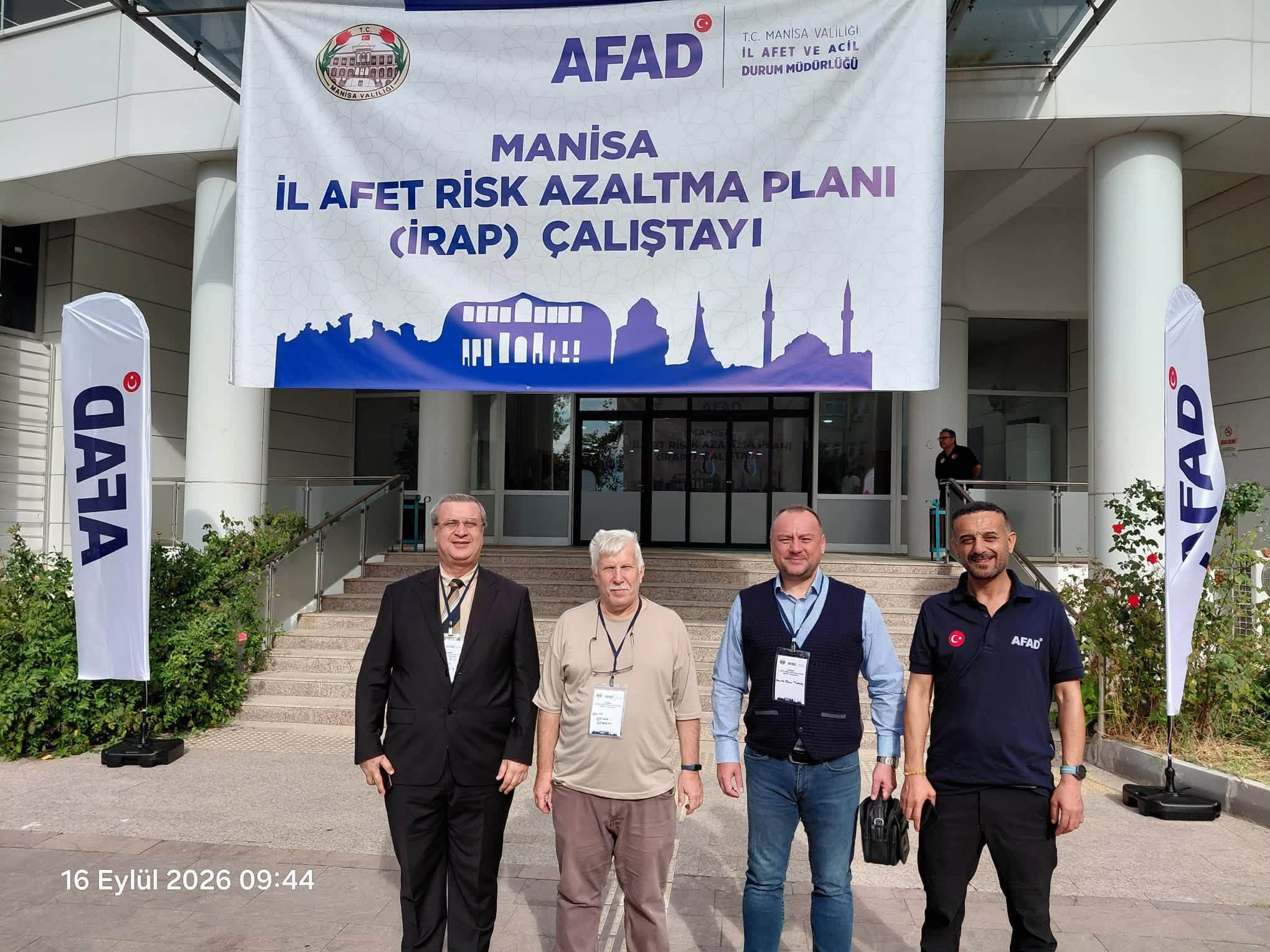 MANİSA VALİLİĞİ İL AFET VE ACİL DURUM MÜDÜRLÜĞÜ İRAP ÇALIŞTAYINA KATILIM SAĞLANDI. 