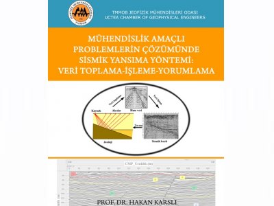MÜHENDİSLİK AMAÇLI PROBLEMLERİN ÇÖZÜMÜNDE SİSMİK YANSIMA YÖNTEMİ: VERİ TOPLAMA İŞLEMEYORUMLAMA KİTABI BASILDI