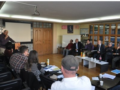 <BR>YÖNETİM KURULU VE ŞUBE BAŞKANLARI ORTAK TOPLANTISI YAPILDI