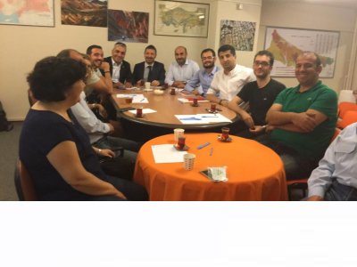 JEOLOJİ MÜHENDİSLERİ ODASI İSTANBUL ŞUBESİ İLE ORTAK TOPLANTI 
