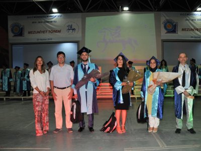 DOKUZ EYLÜL ÜNİVERSİTESİ MEZUNİYET TÖRENİ YAPILDI