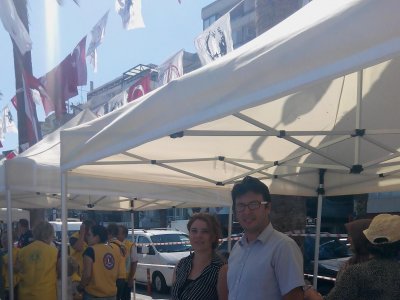 KARŞIYAKA BELEDİYESİ MARMARA DEPREMİ ANMA ETKİNLİĞİNDE STAND AÇILDI