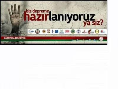 KARŞIYAKA BELEDİYESİ MARMARA DEPREMİ ANMA ETKİNLİĞİNDE STAND AÇILDI