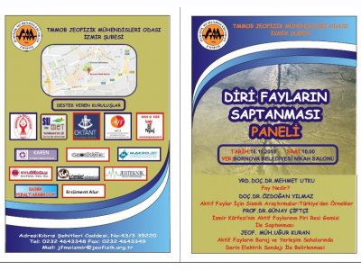 DİRİ FAYLARIN SAPTANMASI PANELİ İZMİR16 KASIM 2016
