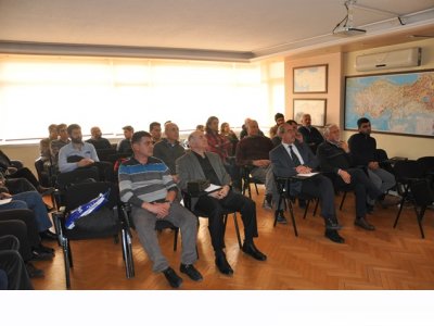 JEOFİZİK ELEKTRİK YÖNTEMLERİNDE 2 BOYUTLU TOMOGRAFİ VE ARAZİ UYGULAMALARI KONULU SÖYLEŞİTARTIŞMA 14 OCAK 2017 ANKARA DA YAPILDI