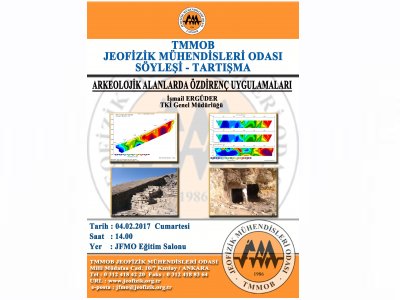 <BR>ARKEOLOJİK ALANLARDA ÖZDİRENÇ UYGULAMALARIKONULU SÖYLEŞİTARTIŞMA 04 ŞUBAT 2017 ANKARA