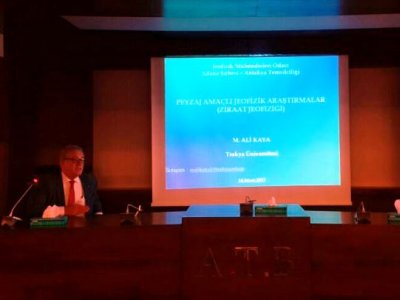 PEYZAJ AMAÇLI JEOFİZİK MÜHENDİSLİĞİ UYGULAMALARI KONULU SÖYLEŞİTARTIŞMA 14 MART 2017 ANTAKYA`DA YAPILDI