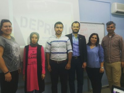 60YIL ATAKÖY ORTAOKULUNDA DEPREM VE JEOFİZİK SEMİNERİ 