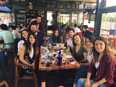 JEOFİZİK MÜHENDİSLİĞİ BÖLÜMÜ ÖĞRENCİLERİ İLE KAHVALTI